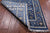 Blue Persian Nain Hand Knotted Wool & Silk Runner Rug 2' 7" X 14' 2" - Q24050