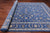 Blue 9' 0" X 19' 1" Persian Nain Handmade Wool & Silk Rug - Q24053