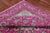 Pink 9' Square Persian Nain Handmade Wool & Silk Rug - Q24055