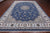 Blue 10' 3" X 14' 5" Persian Nain Handmade Wool & Silk Rug - Q24058