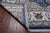Blue 10' 3" X 14' 5" Persian Nain Handmade Wool & Silk Rug - Q24058