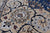 Blue 10' 3" X 14' 5" Persian Nain Handmade Wool & Silk Rug - Q24058