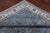 Blue 9' 0" X 12' 0" Persian Nain Handmade Wool & Silk Rug - Q24060