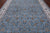 Blue 9' 0" X 12' 0" Persian Nain Handmade Wool & Silk Rug - Q24060