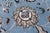 Blue 9' 0" X 12' 0" Persian Nain Handmade Wool & Silk Rug - Q24060