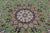 Green 6' 1" X 9' 2" Persian Nain Handmade Wool & Silk Rug - Q24099
