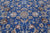 Blue 6' 0" X 9' 2" Persian Nain Handmade Wool & Silk Rug - Q24063