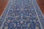 Blue 6' 0" X 9' 2" Persian Nain Handmade Wool & Silk Rug - Q24063