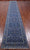 Blue Persian Nain Handmade Wool & Silk Runner Rug 2' 9" X 17' 11" - Q24068