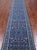 Blue Persian Nain Handmade Wool & Silk Runner Rug 2' 9" X 17' 11" - Q24068