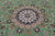 Green 10' 3" X 14' 2" Persian Nain Handmade Wool & Silk Rug - Q24070