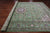 Green 10' 3" X 14' 2" Persian Nain Handmade Wool & Silk Rug - Q24070
