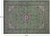Green 10' 3" X 14' 2" Persian Nain Handmade Wool & Silk Rug - Q24070