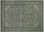 Green 10' 3" X 14' 2" Persian Nain Handmade Wool & Silk Rug - Q24070