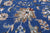 Blue 9' 11" X 14' 3" Handmade Persian Nain Wool & Silk Rug - Q24071