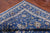 Blue 9' 11" X 14' 3" Handmade Persian Nain Wool & Silk Rug - Q24071