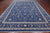 Blue 9' 11" X 14' 3" Handmade Persian Nain Wool & Silk Rug - Q24071