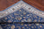 Blue 8' 1" X 16' 4" Handmade Persian Nain Wool & Silk Rug - Q24072