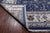 Blue 8' 1" X 16' 4" Handmade Persian Nain Wool & Silk Rug - Q24072