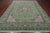 Green 8' 11" X 11' 11" Persian Nain Hand Knotted Wool & Silk Rug - Q24074