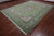 Green 8' 11" X 11' 11" Persian Nain Hand Knotted Wool & Silk Rug - Q24074