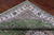 Green 9' 0" X 12' 2" Persian Nain Hand Knotted Wool & Silk Rug - Q24075