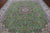Green 9' 0" X 12' 2" Persian Nain Hand Knotted Wool & Silk Rug - Q24075