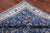 Blue 7' 11" X 10' 0" Persian Nain Wool & Silk Hand Knotted Rug - Q24079