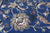 Blue 7' 11" X 10' 0" Persian Nain Wool & Silk Hand Knotted Rug - Q24079