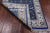 Blue 2' 9" X 10' 2" Wool & Silk Persian Nain Hand Knotted Runner Rug - Q24081