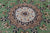 Green 2' 8" X 20' 3" Runner Persian Nain Hand Knotted Wool & Silk Rug - Q24082