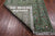 Green 2' 9" X 14' 1" Persian Nain Hand-Knotted Wool & Silk Runner Rug - Q24083
