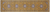 Gold 2' 8" X 11' 11" Runner Persian Nain Handmade Wool & Silk Rug - Q24084