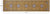 Gold 2' 8" X 11' 11" Runner Persian Nain Handmade Wool & Silk Rug - Q24084