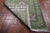Green 2' 9" X 16' 2" Runner Persian Nain Hand-Knotted Wool & Silk Rug - Q24085
