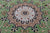 Green 2' 9" X 16' 2" Runner Persian Nain Hand-Knotted Wool & Silk Rug - Q24085