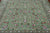 Green 8' Square Persian Nain Hand-Knotted Wool & Silk Rug - Q24088