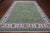 Green 9' 1" X 12' 0" Persian Nain Hand Knotted Wool & Silk Rug - Q24089