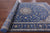 Blue 9' 1" X 19' 8" Handmade Persian Nain Wool & Silk Rug - Q24090