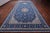 Blue 9' 1" X 19' 8" Handmade Persian Nain Wool & Silk Rug - Q24090