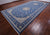 Blue 9' 1" X 19' 8" Handmade Persian Nain Wool & Silk Rug - Q24090