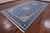 Blue 9' 1" X 19' 8" Handmade Persian Nain Wool & Silk Rug - Q24090