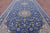 Blue 9' 1" X 19' 8" Handmade Persian Nain Wool & Silk Rug - Q24090