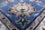 Blue 9' 1" X 19' 8" Handmade Persian Nain Wool & Silk Rug - Q24090