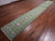 Green 2' 8" X 24' 4" Runner Persian Nain Handmade Wool & Silk Rug - Q24095