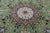 Green 2' 8" X 24' 4" Runner Persian Nain Handmade Wool & Silk Rug - Q24095