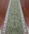 Green 2' 9" X 14' 1" Runner Persian Nain Hand-Knotted Wool & Silk Rug - Q24096