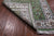 Green 2' 9" X 14' 1" Runner Persian Nain Hand-Knotted Wool & Silk Rug - Q24096