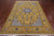 Gold 6' 0" X 9' 0" Persian Nain Handmade Wool & Silk Rug - Q24099