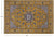Gold 6' 0" X 9' 0" Persian Nain Handmade Wool & Silk Rug - Q24099